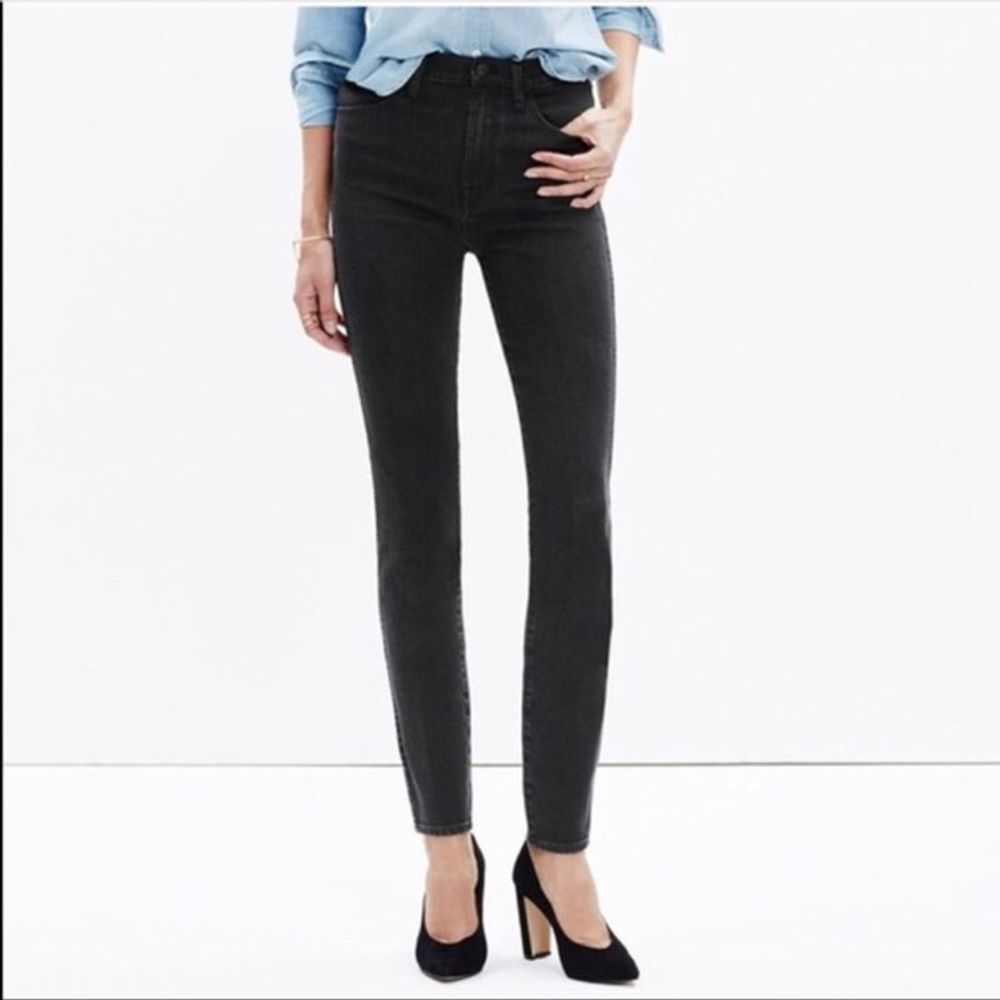 Madewell 10" High Riser Skinny Skinny Wash Jeans